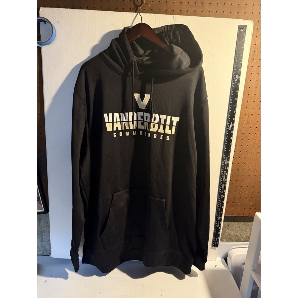 MENS COLOSSEUM VANDERBILT COMMODORES PULLOVER‎ HOODIE SIZE 3XL New NCAA